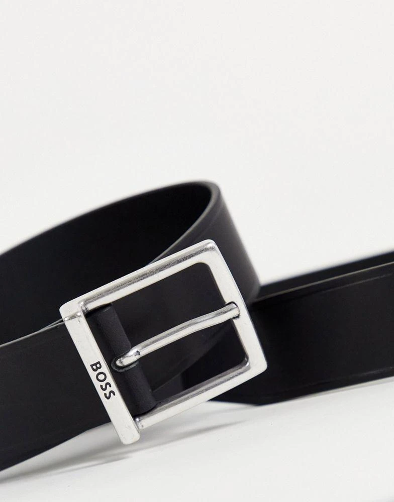 商品Hugo Boss|BOSS Rudy leather belt in black,价格¥631,第2张图片详细描述