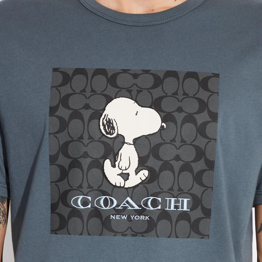 商品Coach|Coach Outlet Coach X Peanuts Signature Snoopy T Shirt,价格¥768,第3张图片详细描述