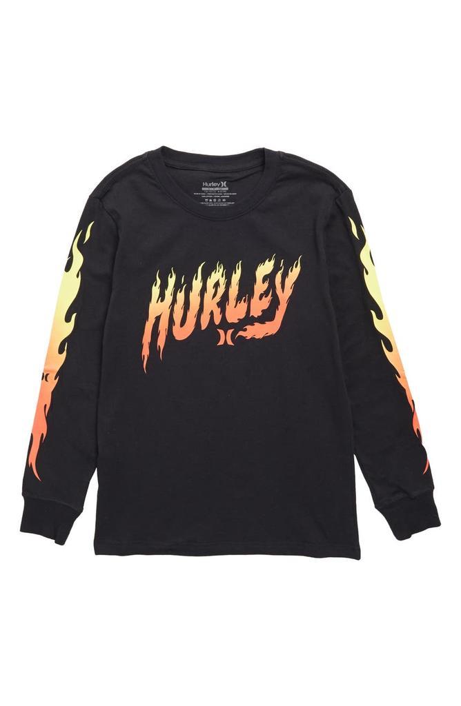 商品Hurley|Kids' Match Stix Long Sleeve T-Shirt,价格¥120,第1张图片