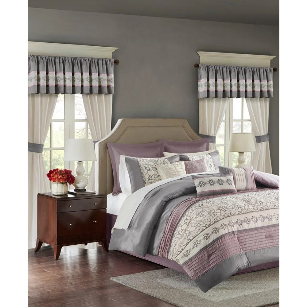 商品Madison Park Essentials|CLOSEOUT! Jelena 24-Pc. Room-in-a-Bag,价格¥1384,第3张图片详细描述