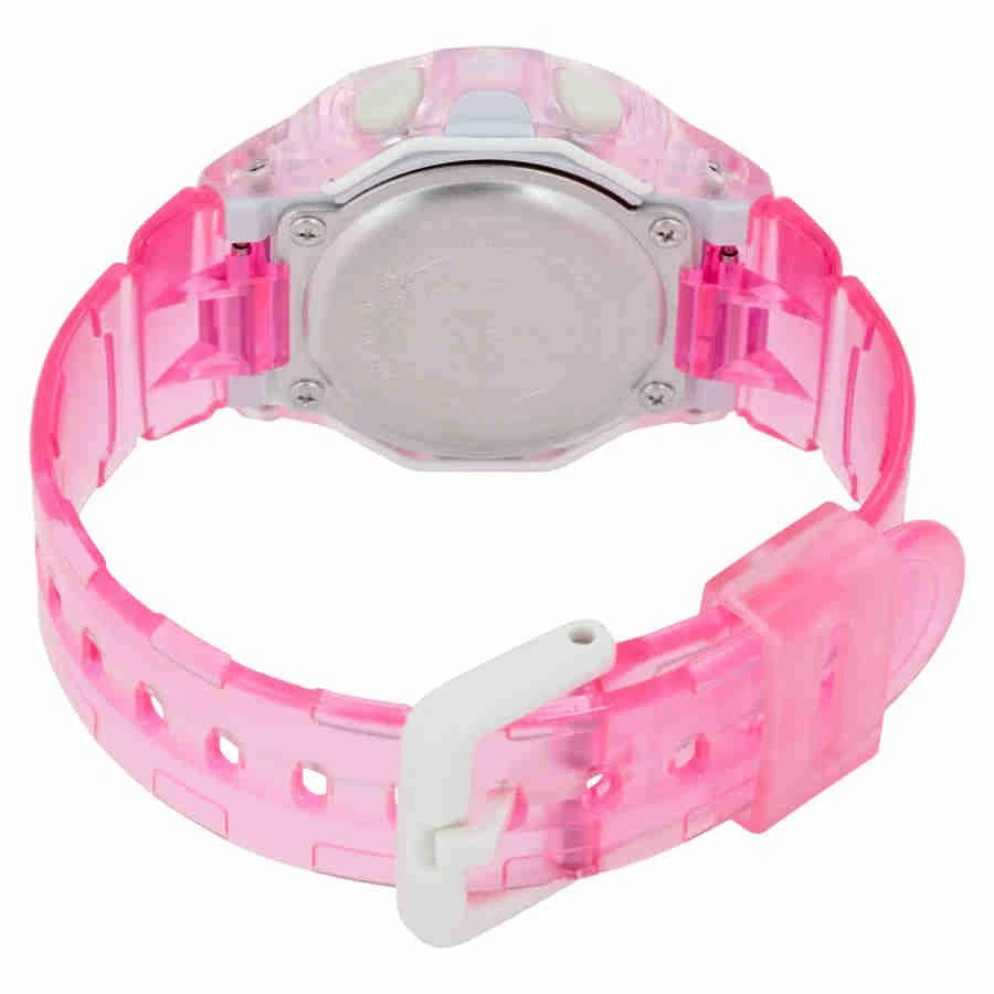 商品Casio|Baby G Pink Resin Digital Ladies Watch BG169R-4,价格¥412,第3张图片详细描述