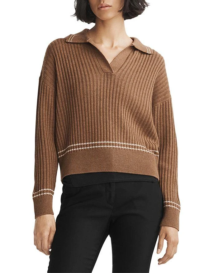 商品Rag & Bone|Monti Merino Wool Polo Sweater,价格¥795,第1张图片详细描述