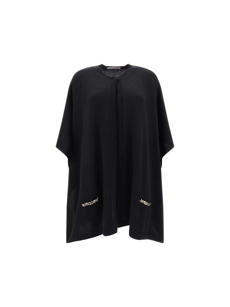 商品Valentino|Valentino Solid Poncho,价格¥11070,第1张图片