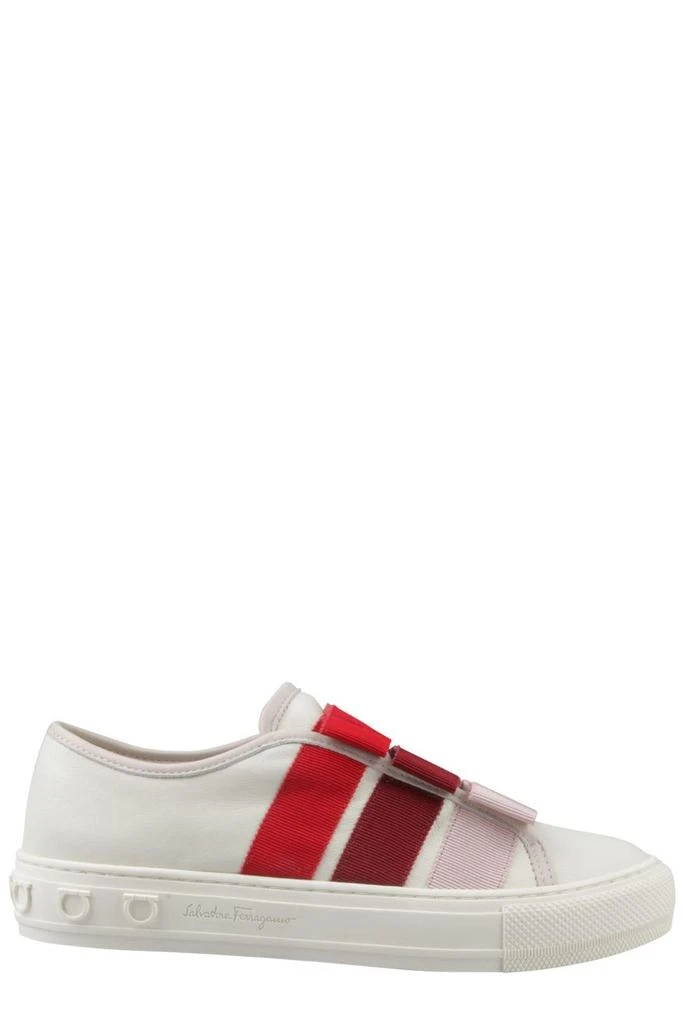 商品Salvatore Ferragamo|Ferragamo Vara Bow Slip-on Sneakers,价格¥3186,第1张图片