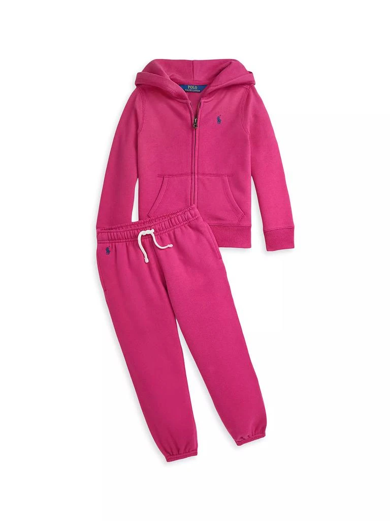 商品Ralph Lauren|Little Girl's Magic Fleece Hoodie,价格¥339,第4张图片详细描述