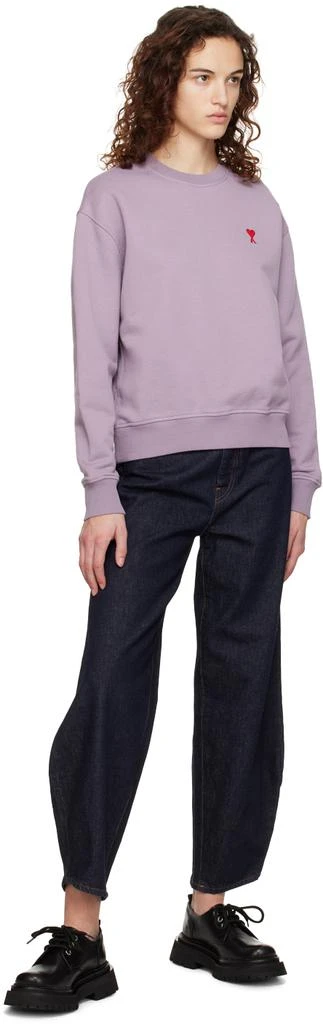 商品AMI|Purple Ami de Cœur Sweatshirt,价格¥719,第4张图片详细描述