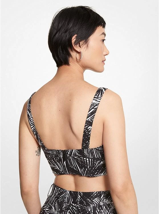 商品Michael Kors|Palm Linen Bra Top,价格¥264,第2张图片详细描述