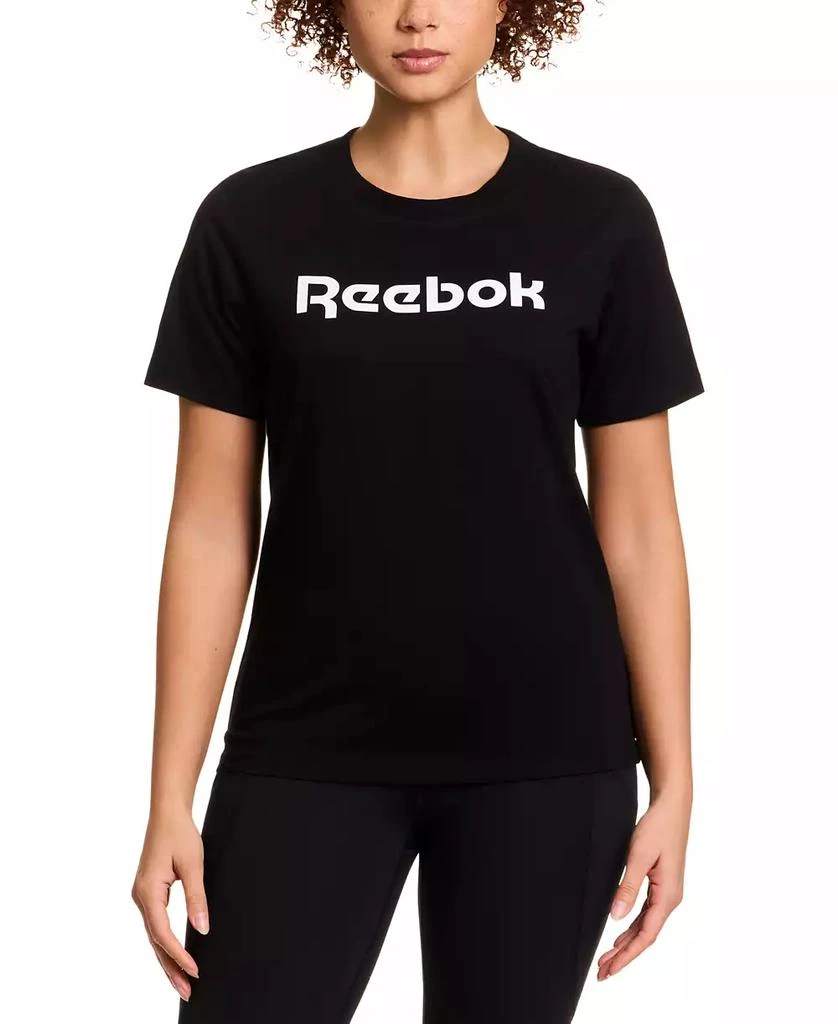 商品Reebok|Women's Cotton Logo-Graphic Crewneck T-Shirt,价格¥112,第1张图片
