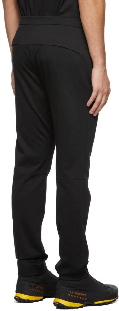商品Zegna|Black Outdoor Capsule Techmerino™ Wool Sweatpants,价格¥1981,第3张图片详细描述
