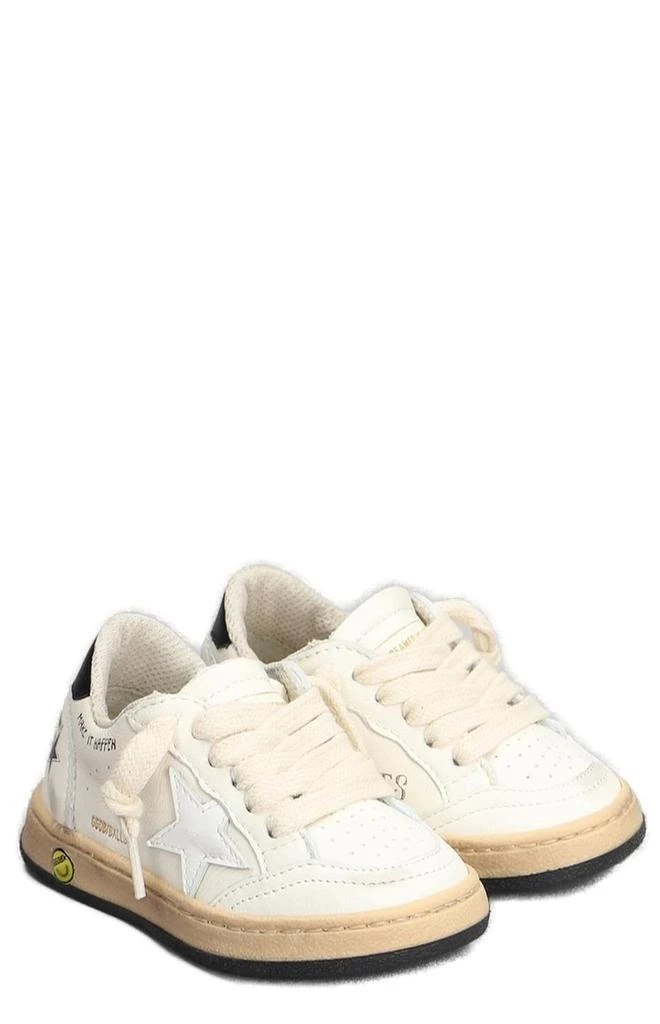 商品Golden Goose|Golden Goose Kids Ball Star Lace-Up Sneakers,价格¥1341,第3张图片详细描述