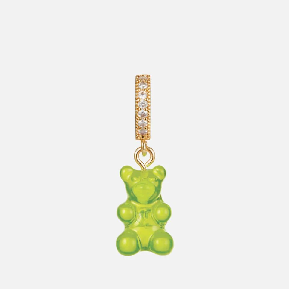 商品Crystal Haze|Crystal Haze Women's Nostalgia Pave Bear - Lime,价格¥390,第1张图片