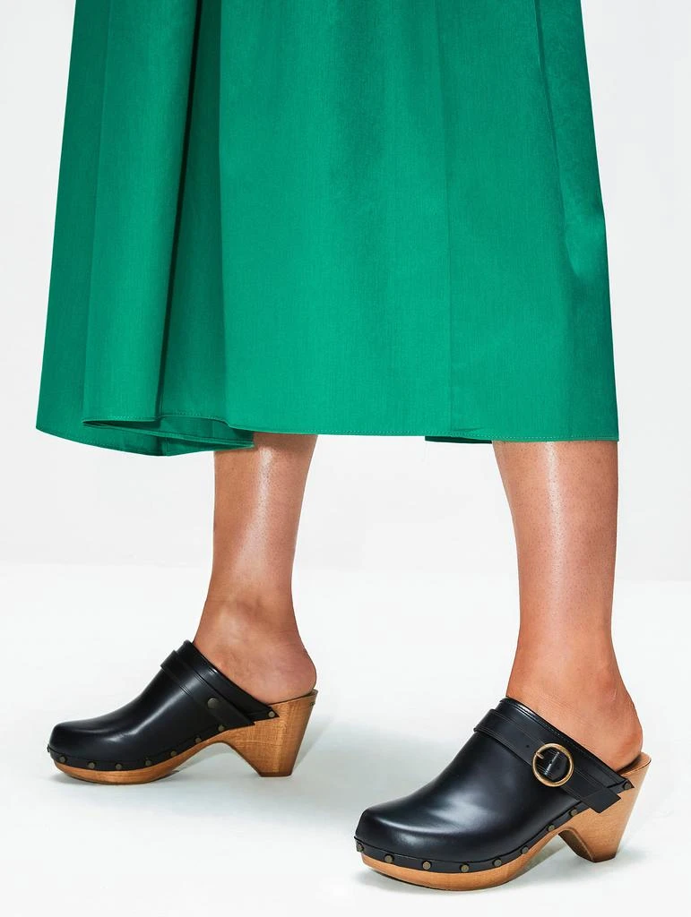 商品Isabel Marant|Titya Leather Clog 80mm,价格¥1071,第2张图片详细描述