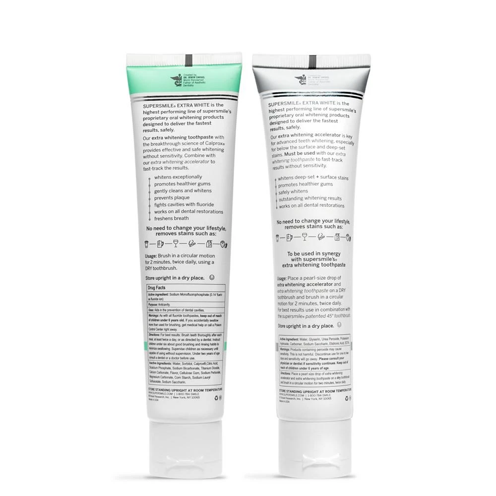 商品Supersmile|Extra White System Set, 2 Pieces,价格¥838,第4张图片详细描述