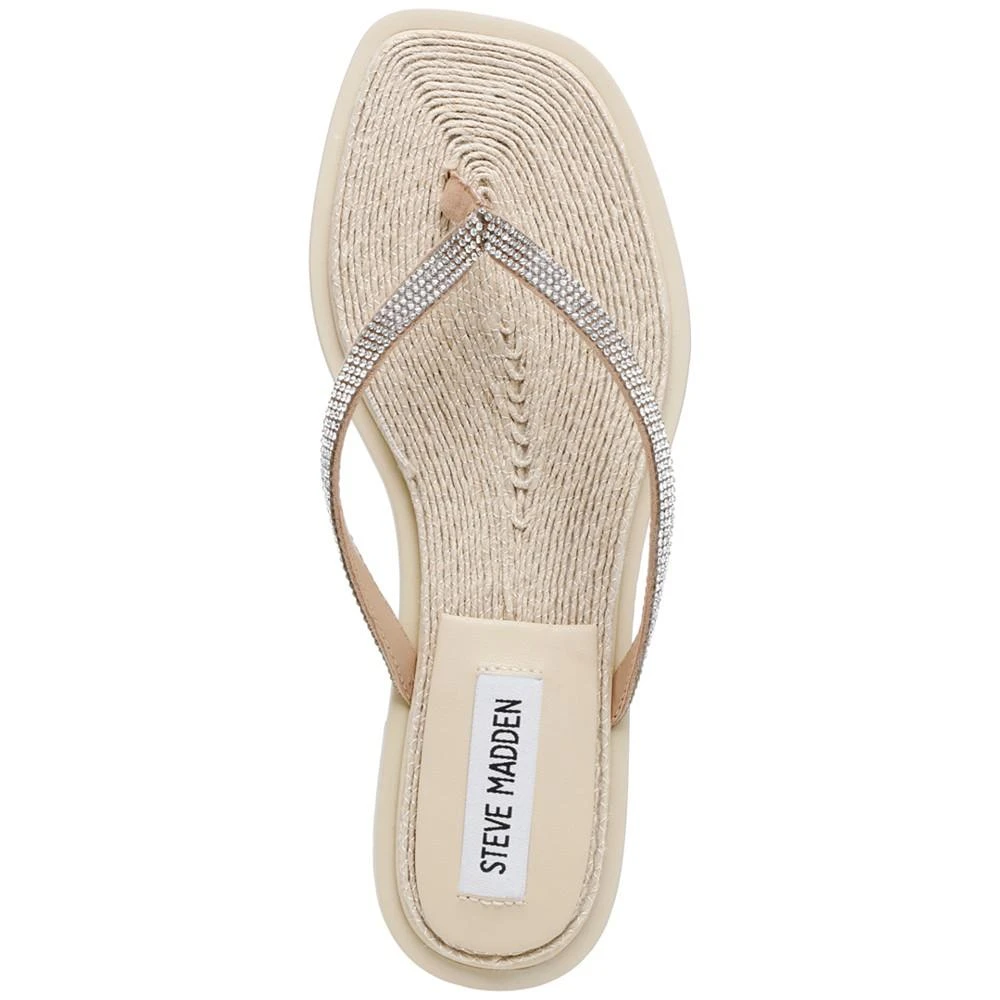 商品Steve Madden|Women's Abela-R Leather Flip Flops,价格¥234,第4张图片详细描述