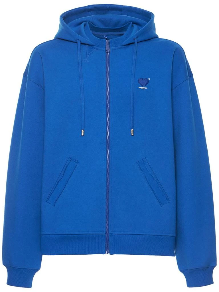 商品ADER error|Logo Embroidered Cotton Blend Hoodie,价格¥1446,第1张图片