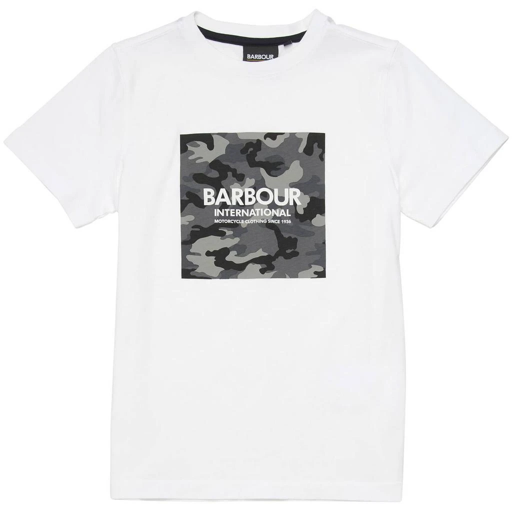 商品Barbour|Barbour International Boys' Harley T-Shirt - White,价格¥96,第4张图片详细描述