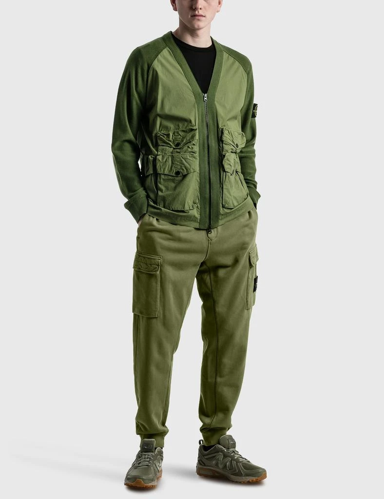 商品Stone Island|Cotton Fleece Sweatpants,价格¥1397,第5张图片详细描述