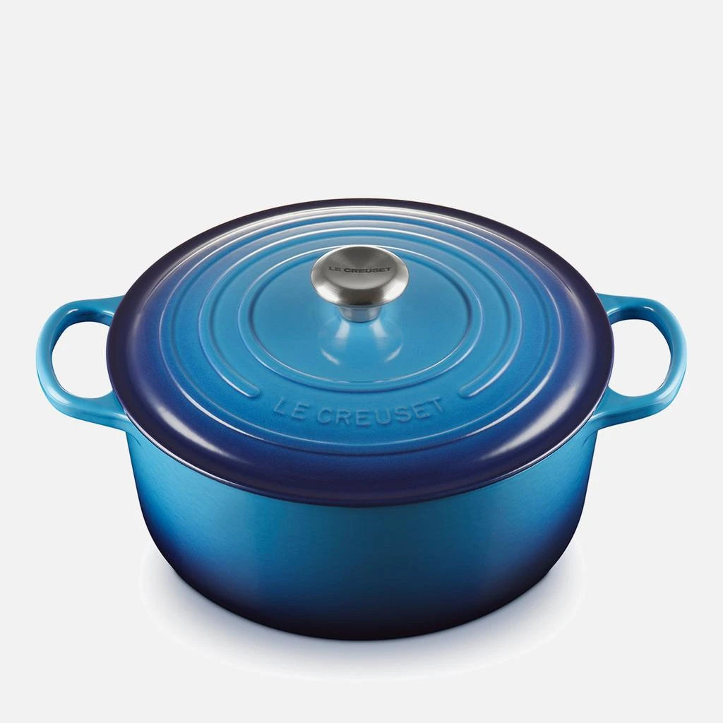 Signature Cast Iron Round Casserole - 28cm - Bamboo Green 商品