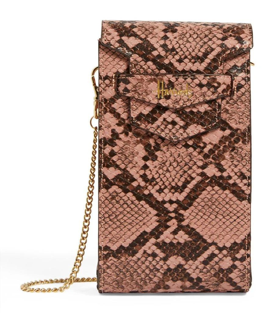 商品Harrods|Nano Pink Snake Bag,价格¥183,第1张图片