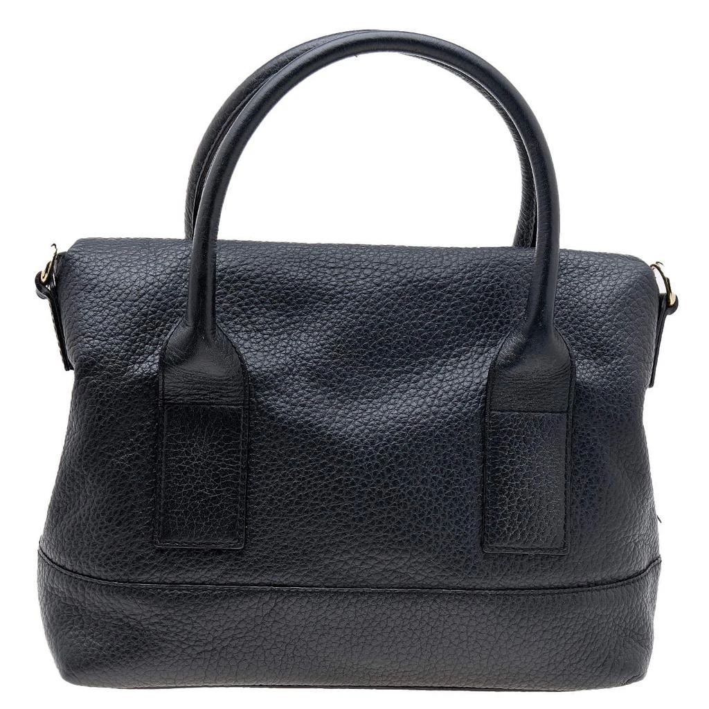 商品[二手商品] Kate Spade|Kate Spade Black Leather Top Handle Bag,价格¥805,第4张图片详细描述