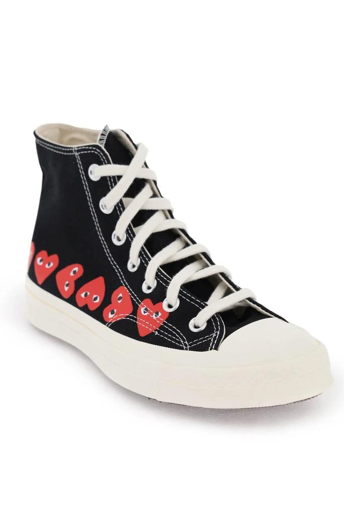 商品Comme des Garcons|Multi Heart Converse X Comme Des Gar?ons Play Hi-top Sneakers,价格¥1381,第4张图片详细描述