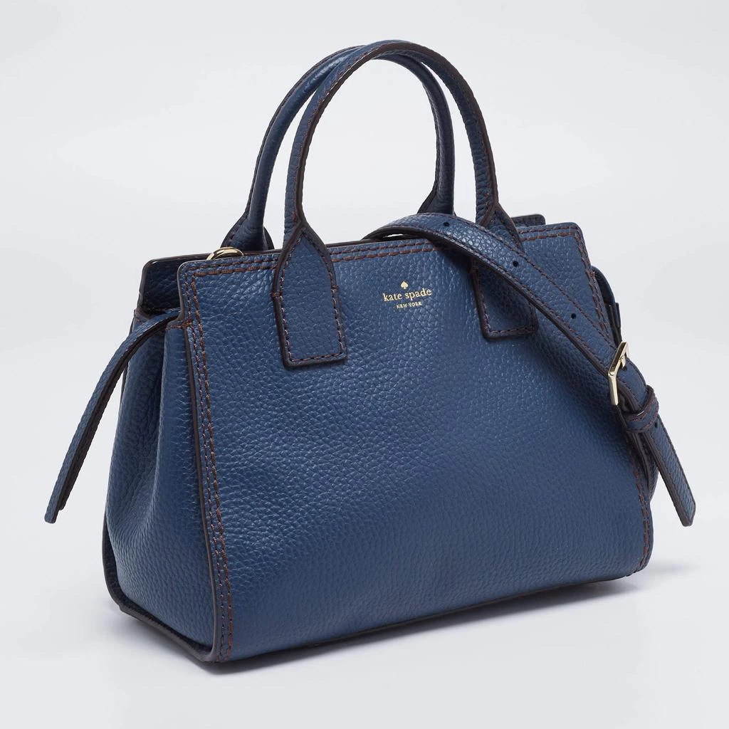 商品[二手商品] Kate Spade|Kate Spade Blue Leather Dunne Lane Tote ,价格¥834,第3张图片详细描述