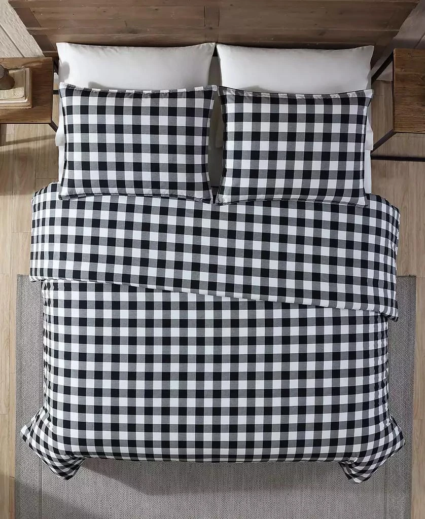 商品Eddie Bauer|Mountain Plaid Cotton Reversible 2 Piece Duvet Cover Set,价格¥1027,第4张图片详细描述