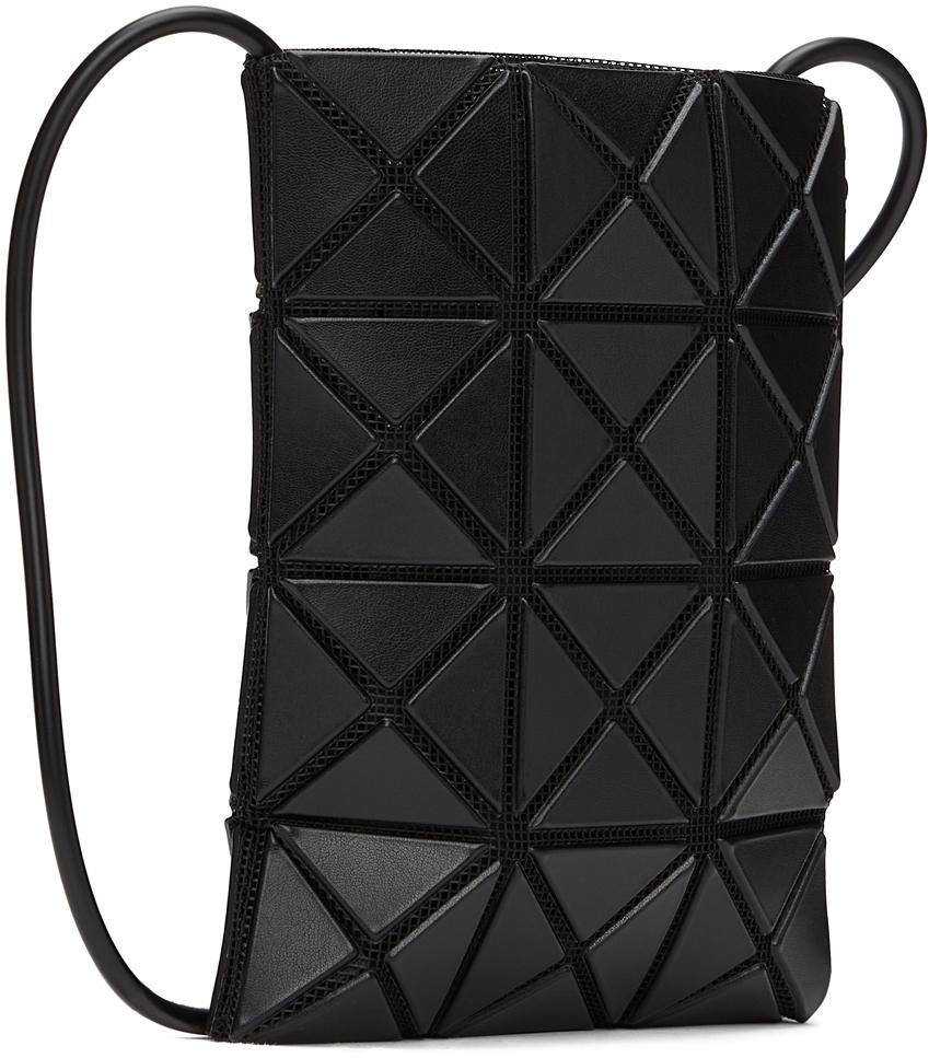 商品Issey Miyake|Black Matte Prism Mini Pochette Crossbody Bag,价格¥3579,第5张图片详细描述