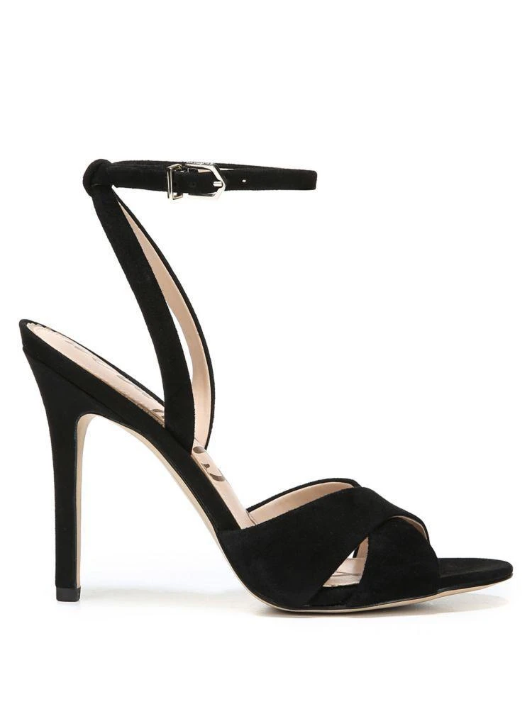 商品Sam Edelman|Aly Stiletto Suede Sandals,价格¥544,第4张图片详细描述