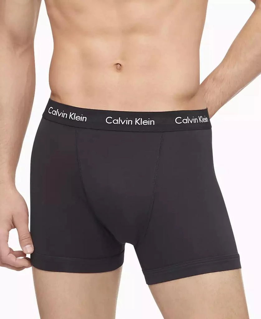 商品Calvin Klein|Men's 3-Pack Cotton Stretch Boxer Briefs Underwear,价格¥254,第2张图片详细描述