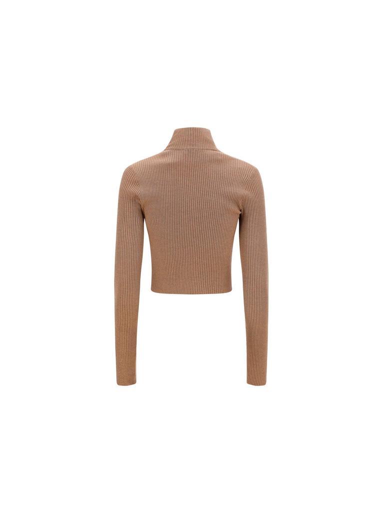 商品Brunello Cucinelli|Brunello Cucinelli Women's  Brown Other Materials Sweater,价格¥7164,第4张图片详细描述