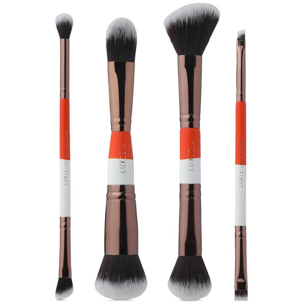 商品Luxie|4-Pc. Dual-Ended Travel Brush Set,价格¥909,第1张图片