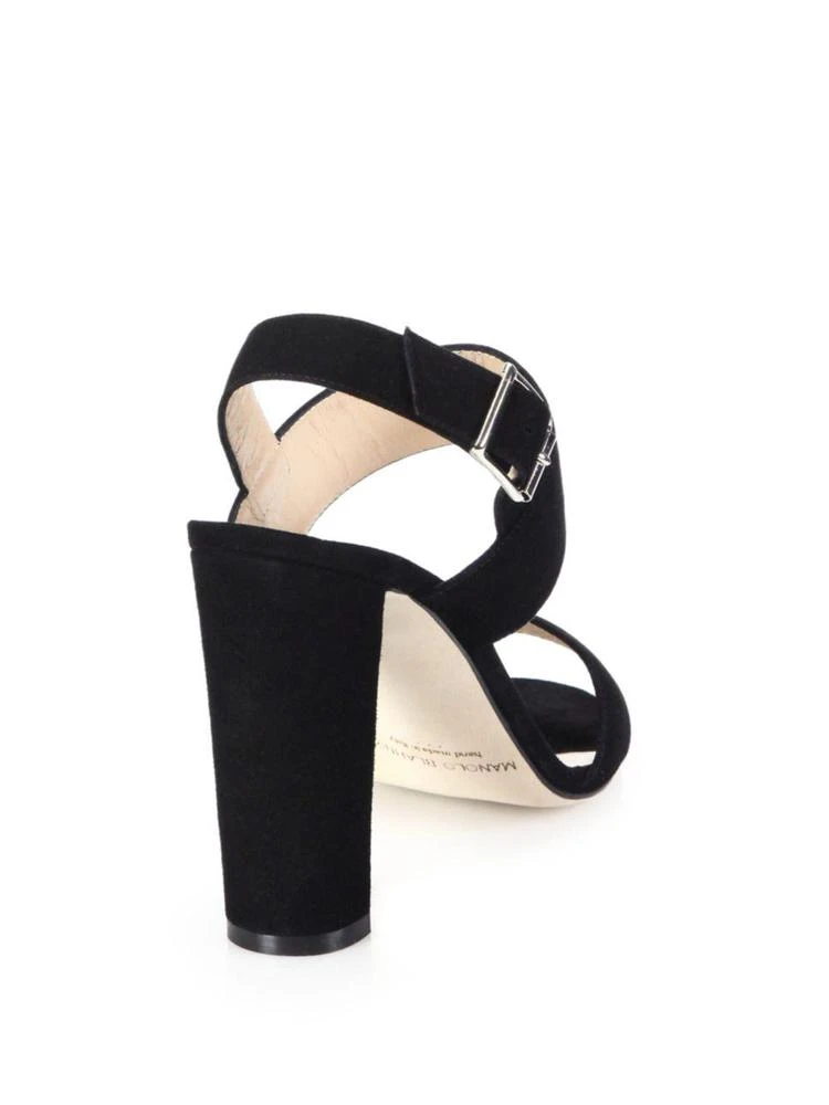 商品Manolo Blahnik|Khans Suede Sandals,价格¥2283,第2张图片详细描述