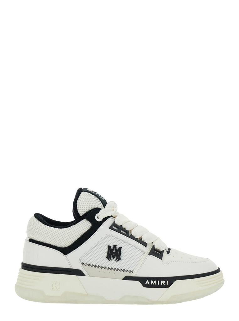 Shop White Low Top Sneakers With Logo Patch On Side And