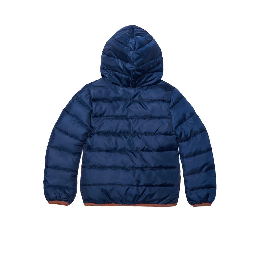 Little Boys Packable Jacket with Bag, 2 Piece Set, Created for Macy's商品第2张图片规格展示