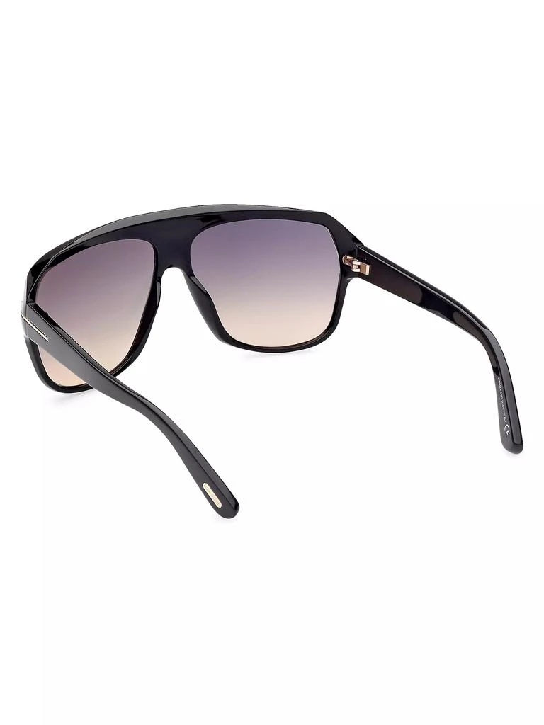 商品Tom Ford|Hawkings-02 62MM Navigator Sunglasses,价格¥3994,第5张图片详细描述
