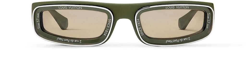 商品Louis Vuitton|LV Super Vision Low Square Sunglasses,价格¥5741,第2张图片详细描述