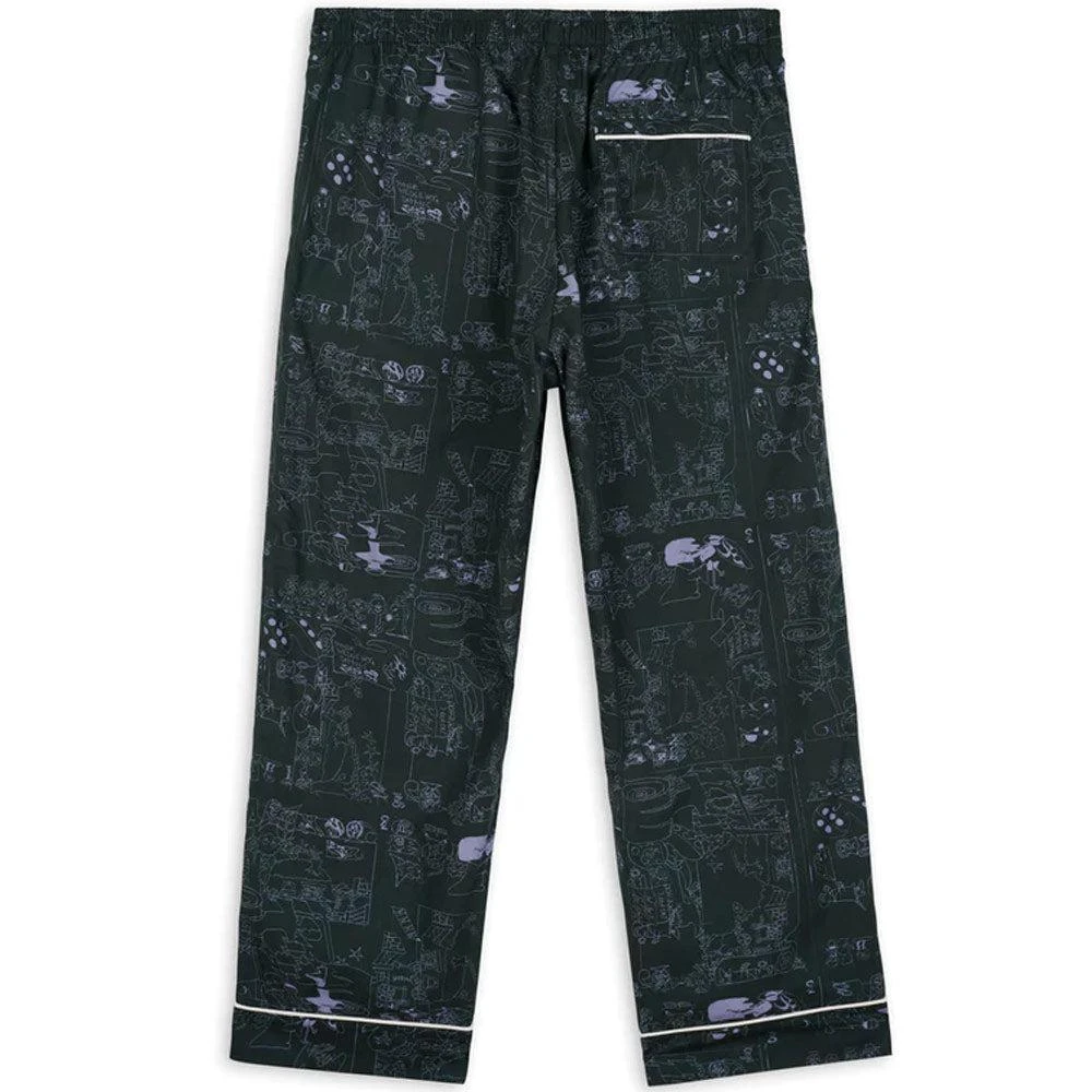 商品Brain Dead|Hedgehog Pajama Bottom 'Forest Green',价格¥257,第2张图片详细描述
