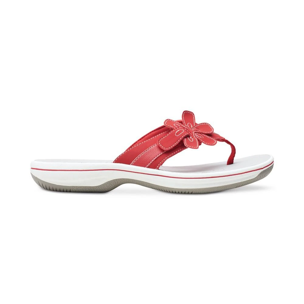 商品Clarks|Women's Cloudsteppers Brinkley Flora Sandals,价格¥303,第2张图片详细描述