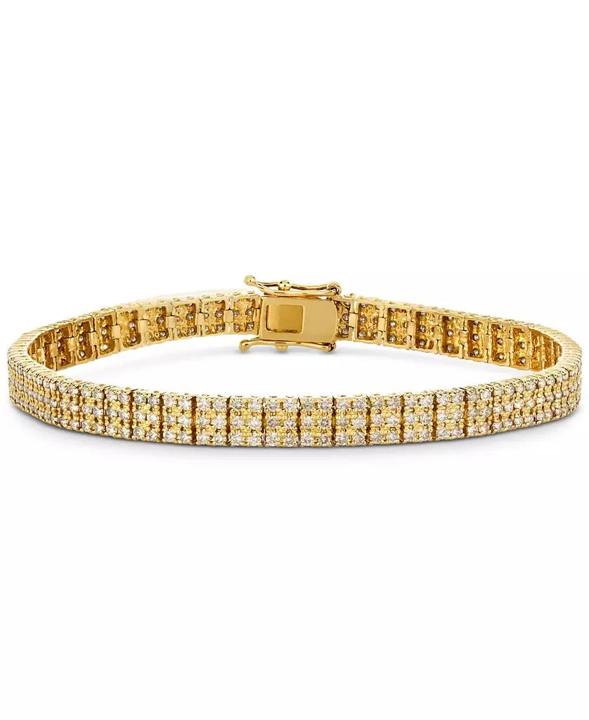 商品Le Vian|Nude Diamond Pavé Link Bracelet (3-1/5 ct. t.w.) in 14k Gold,价格¥34774,第1张图片