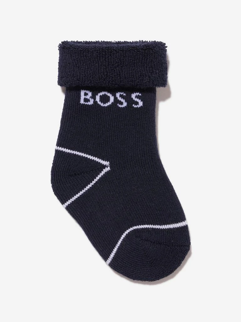 商品Hugo Boss|Baby Boys 2 Pack Socks Set in Navy,价格¥139,第2张图片详细描述