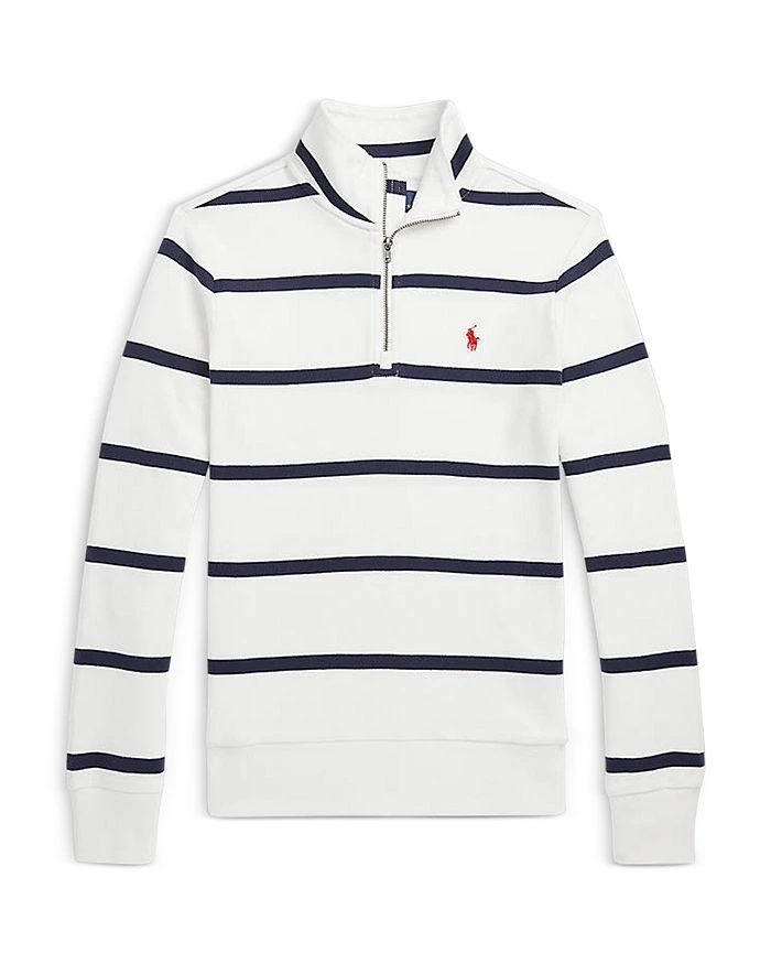 商品Ralph Lauren|Boys' Striped Interlock Pullover - Little Kid, Big Kid,价格¥224,第1张图片