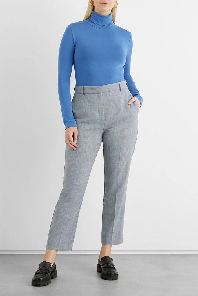 商品IRIS & INK|Hazel stretch-Lyocell jersey turtleneck top,价格¥744,第5张图片详细描述