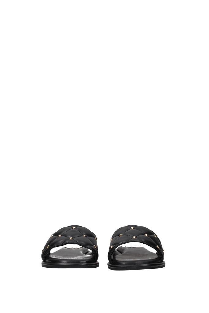 商品Michael Kors|Slippers and clogs hayworth Eco Leather Black,价格¥511,第5张图片详细描述
