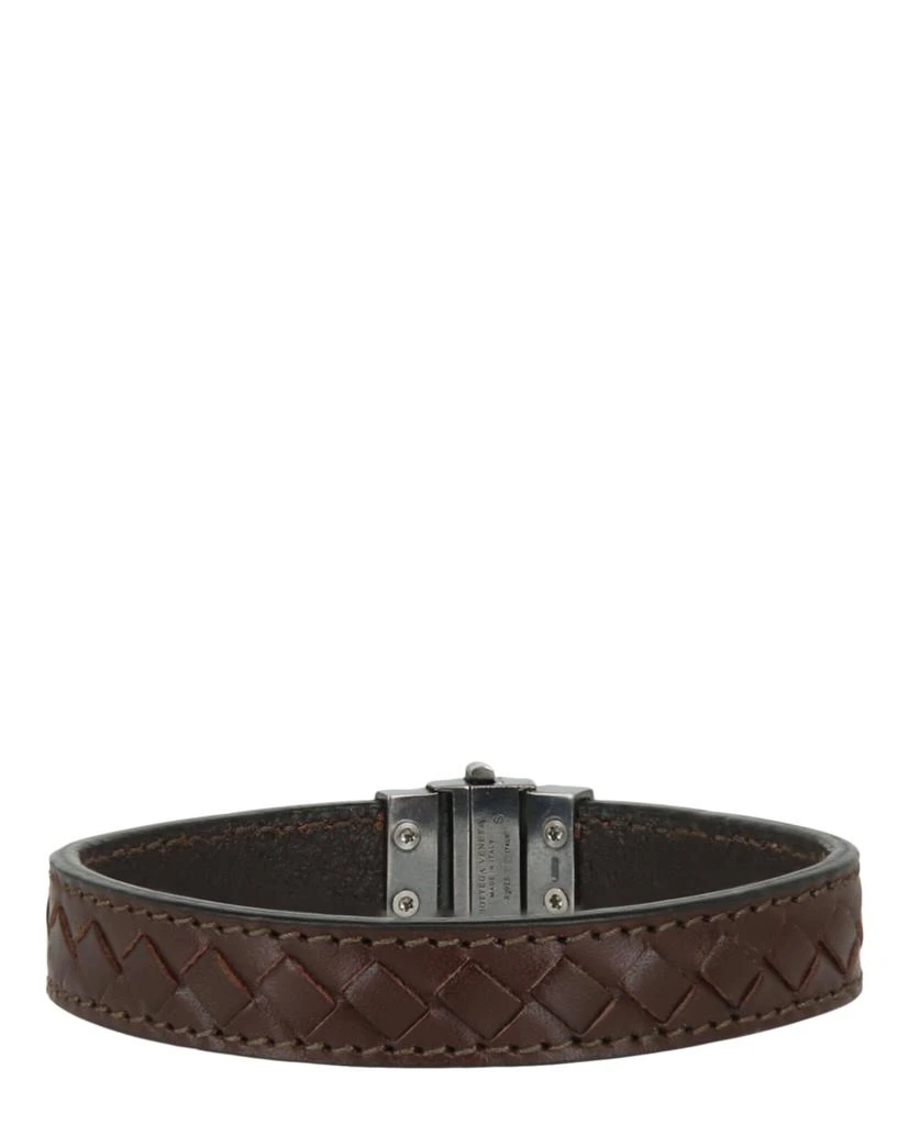 商品Bottega Veneta|Intrecciato Leather Wrap Bracelet,价格¥1278,第2张图片详细描述