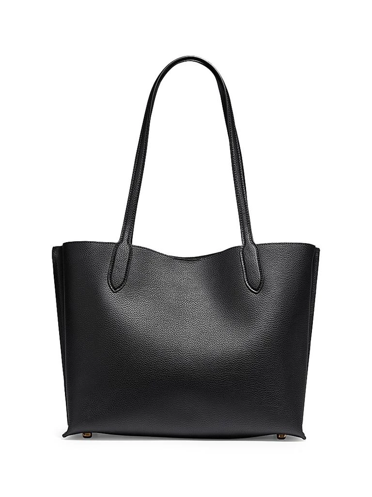 商品Coach|Willow Leather Tote,价格¥2609,第4张图片详细描述