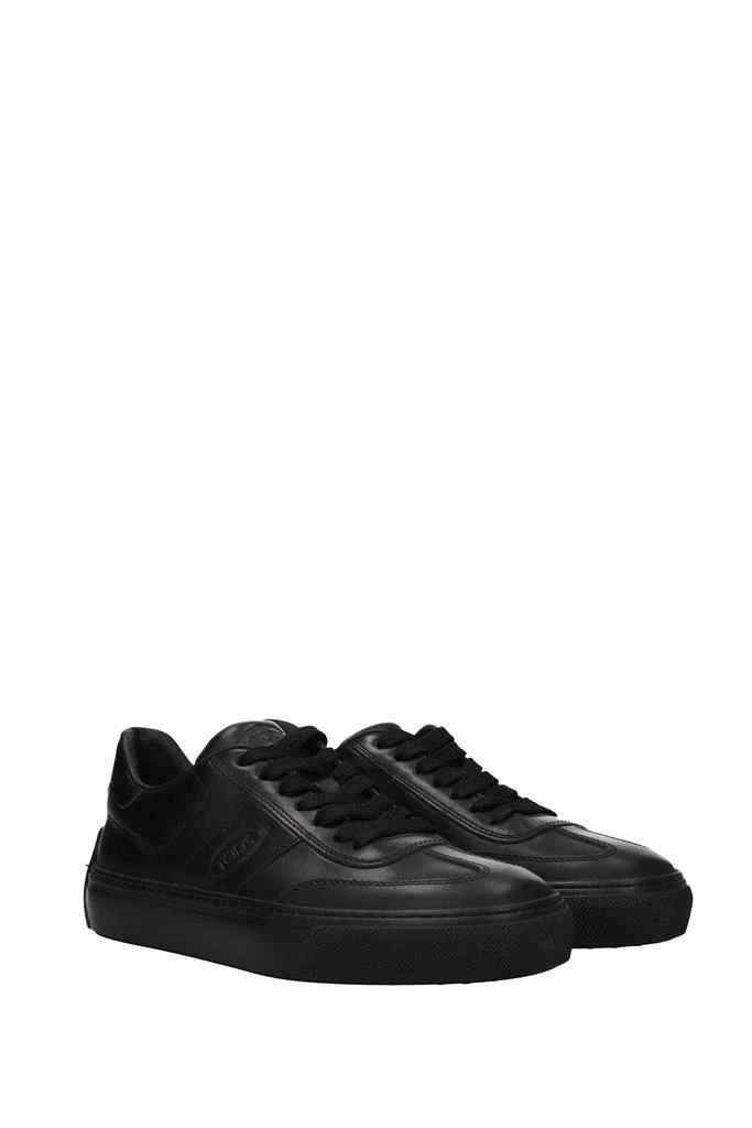 商品Tod's|Sneakers Leather Black,价格¥1506,第2张图片详细描述