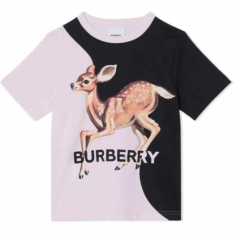 商品Burberry|大童款 蒙太奇印花棉质T恤短袖【香港仓极速发货】,价格¥1855,第1张图片