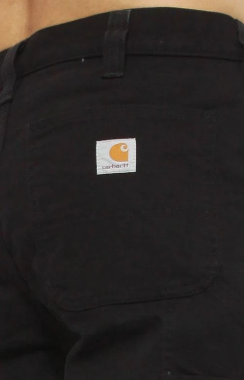 商品Carhartt|(B324) Washed Twill Dungarees - Black,价格¥409,第4张图片详细描述