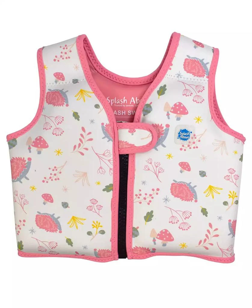 商品Splash About|Toddler Girls Forest Print Go Splash Swim Vest,价格¥232,第1张图片